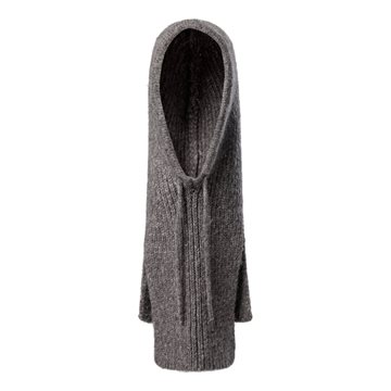 Co\' Couture - Hailey Balaclava Knit - Mid Grey